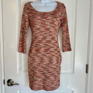 Forever 21 Chevron Mini Dress